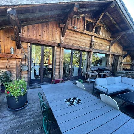 Magnifique chalet dans la vallée de Chamonix Servoz Exterior foto