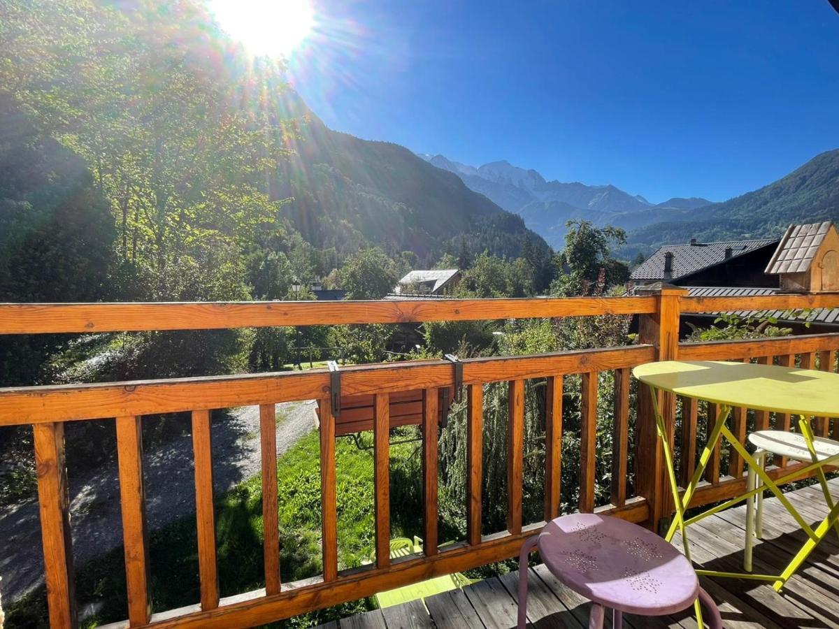 Magnifique chalet dans la vallée de Chamonix Servoz Exterior foto